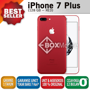 Iphone 7 128 Gb Special Red Product Tokopedia