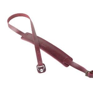 Strap Kamera Kulit Merah Adjustable Size Untuk Mirrorless Hev301 Tokopedia