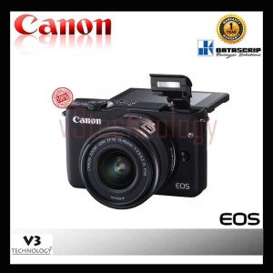 Canon Eos M10 Black With Lensa 15 45 Bonus Sd16gb Bergaransi Resmi Datascrip Tokopedia