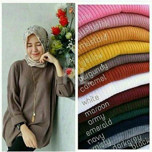 Baju Rajut Boxy Premium Tokopedia