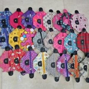 Tas Kosmetik Motif Colorfull Pouch Tile Dompet Kosmetik Tokopedia