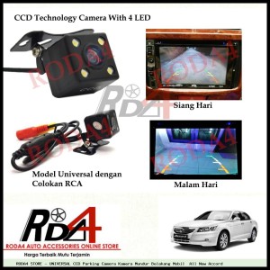 Universal Ccd Kamera Camera Mundur Mobil Kotak Led Tokopedia