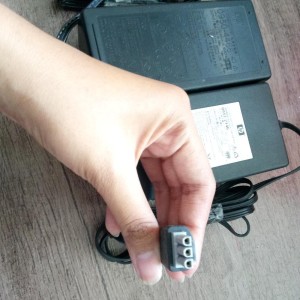Adaptor Printer Hp Abu Abu Tokopedia
