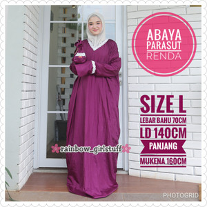 Harga Promo Mukena Parasut Ponco Tokopedia
