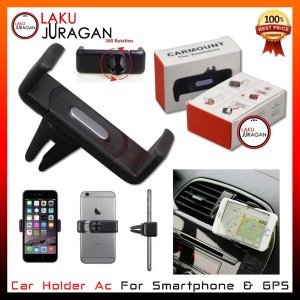 Holder Mobil Ac For Hp 4 Inch 6 5 Inch 360 Degree Tokopedia