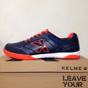 Sepatu Futsal Kelme Landprecision Navy Red 1110107 Original Bnib Tokopedia