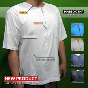 Baju Koko Pria Polos Tokopedia