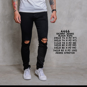 Celana Jeans Sobek Premium Tokopedia