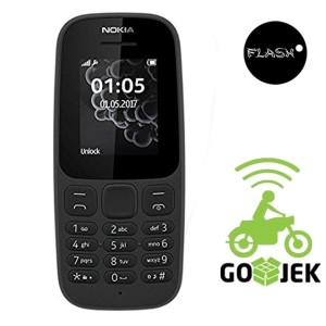 Nokia 105 New Black Garansi Resmi Tokopedia