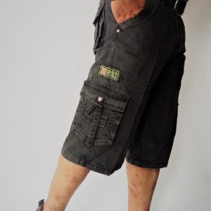 Celana Cargo Pendek Pria Cargo Pendek Cowok Short Cargo Hitam Tokopedia
