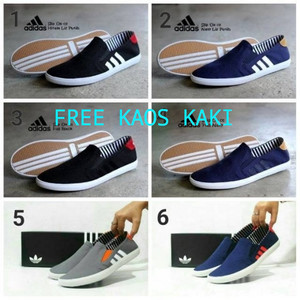 Sepatu Casual Slop Adidas Tokopedia
