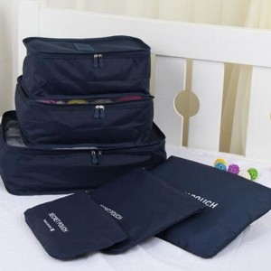 Travel Pouch Bag Traveling Bag Tas Kosmetik Multifungsi Tokopedia