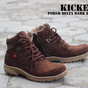 Sepatu Kickers Boots Safety Porsh Delta Tokopedia