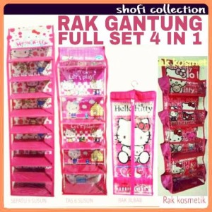 Tas Kosmetik 4 In 1 Beauty Case Kosmetik Organizer Tas Travel Tokopedia