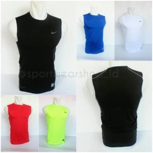 Nike Pro Combat Npc Vest Rompi Singlet Nba Basket Futsal Baselayer Tokopedia