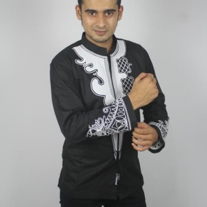 Baju Koko Black Panther Tokopedia