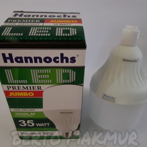 Lampu Led Hannochs Premier Jumbo 45w Harga Lebih Ekonomis Tinggi Led Philips 33 Dan 40 Watt Tokopedia