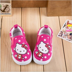 Sepatu Anak Perempuan Import Hello Kitty Perekat Tokopedia
