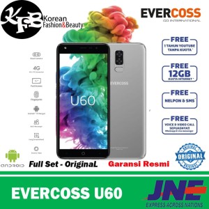 Evercoss U60 4g Lte Android Smartphone Handphone Hp Murah Gold Tokopedia