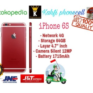 Iphone 6s 64gb Red Tokopedia