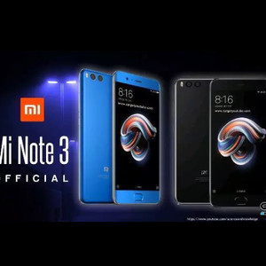 Mi Note 3 Black 6gb 64gb Bonus Tempered Glass Dan Hard Case Original Tokopedia
