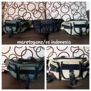Tas Pinggang Selmpang Pria Wanita Shoulderbag Waistbag Tactical T008 Army Harga Diskon Tokopedia