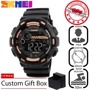 Jam Tangan Skmei 1243 Original Anti Air Outdoor Casio G Shock Jam Tangan Digital Tokopedia