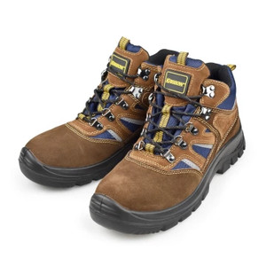 Krisbow Safety Shoes Prince 6 Inch Cokelat Sepatu Safety Sepatu Pengaman Tokopedia