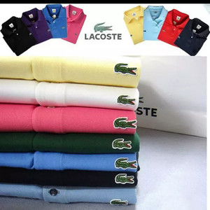 Kaos Polo Shirt Baju Lacoste Tokopedia
