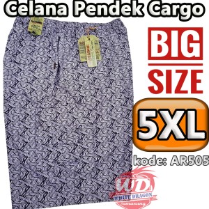 Celana Cargo Pendek Ukuran Besar Jumbo Katun Karet 7 8 Tokopedia