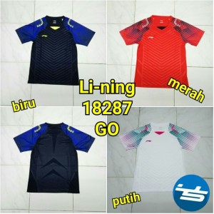 Kaos Baju Badminton Bulutangkis Li Ning Linning Setelan Dewasa Tokopedia