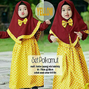 Baju Gamis Anak Popoy Tokopedia