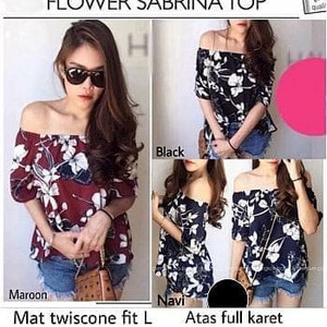 Baju Atasan Wanita Blouse Bunga Wanita Blouse Perempuan Blouse Tali Atasan Perempuan Baju Atasan Wanita Kemeja Perempuan Blouse Jumbo Fit To L Xl Tokopedia