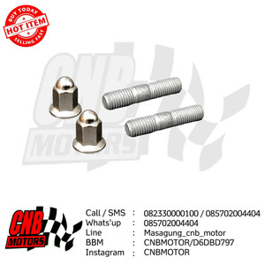 Mur Knalpot Drat 11 Gl Megapro Tiger Dll Chrome Harga Per Biji Tokopedia