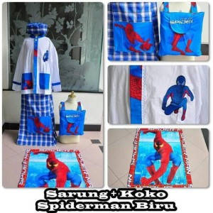Koko Anak Sarung Tas Peci Sejadah Set Tokopedia