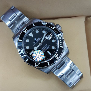 Rolex Submariner Silver Black 40mm Ring Ceramic Premium Tokopedia