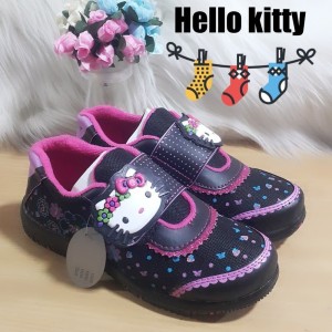 Sepatu Anak Perempuan Milton Kitty Bunga Merah Tokopedia
