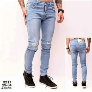 Celana Cheap Monday Ripped Sobek Premium Quality Tokopedia