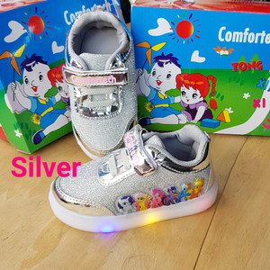 Sepatu Anak Perempuan Frozen Led 22 25 Tokopedia