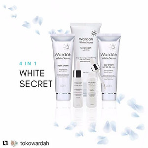 Paket Kosmetik Wardah White Secret Murah Tokopedia