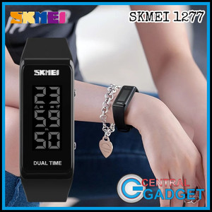 Jam Tangan Gelang Wristband Led Skmei 1265 A Original Tokopedia