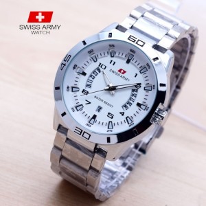 Jam Tangan Pria Swiss Army Chrono Sa6341 Rantai Stainless Steel By Hargajam Harga Jam Tokopedia