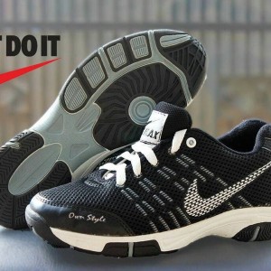 Sepatu Sport Nike Airmax 2016 Black Kets Casual Cowok Tokopedia