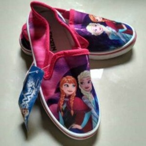 Sepatu Frozen Slip On Import Fanta 28 33 Tokopedia
