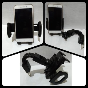 Holder Hp Motor Jepit Spion Model Leher Angsa Murah Surabaya Tokopedia
