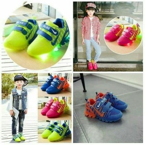 Sepatu Anak Lampu Led Wanita Perempuan Bayi Murah Tokopedia