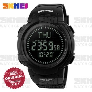 Skmei Jam Tangan Digital Compass Dg1216cm Tokopedia