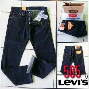 Celana Jeans Levis 505 Pria Biowash Tokopedia