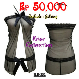 Lingerie Dress Seksi Transparant Tokopedia