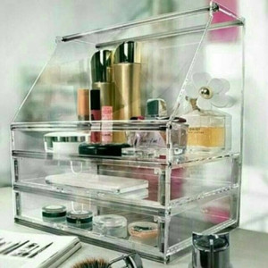 Acrylic Makeup Organizer Akrilik Kosmetik E2 Tokopedia
